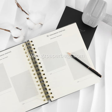 A4 Coil Binding My Weekly Workout Fitness Planner